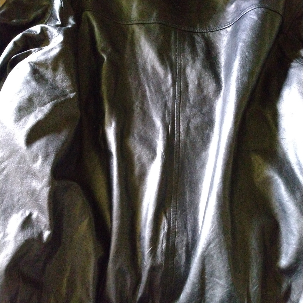 Stuart Hall leather jacket